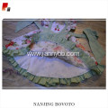 JannyBB sweet green floral printed apron dress